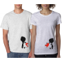Marškinėliai Mergaitė ir berniukas